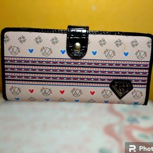 Lany Baby Pink Designed Wallet